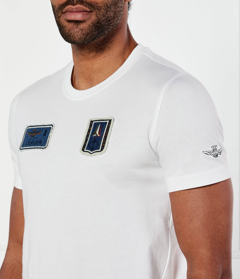 Футболка Aeronautica Militare - белый(TS2411J634)