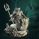 Юань ти Воин Паладин Варвар Файтер Рыцарь миниатюра для dnd, днд, pathfinder, фентези, Настольная игра, НРИ, Варгейм, РПГ