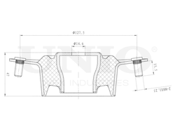 Опора амортизатора передняя UNIO RMP-13134