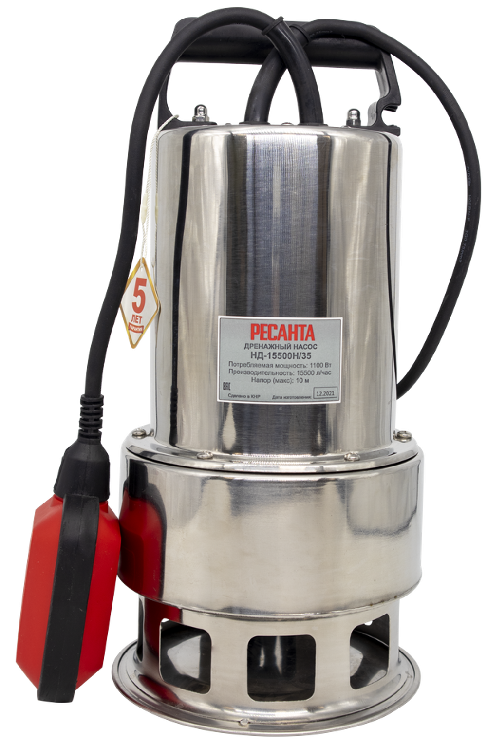 Дренажный насос Ресанта НД-15500Н/35