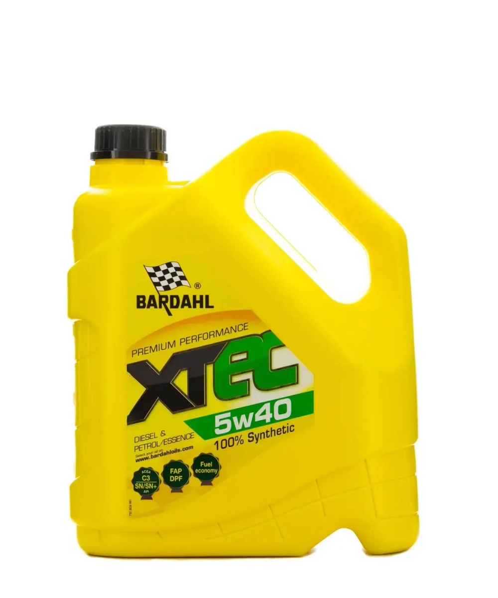 Масло моторное Bardahl XTEC 5W40 C3 синтетика (4л)