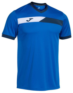 Мужская теннисная футболка Joma Court Short Sleeve - небесный