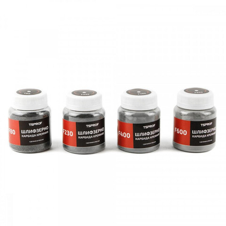 Набор шлифзерна карбида кремния (4 вида)