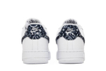 Кроссовки Nike Air Force 1 Low 07 Essential "Black Paisley" (Женская размерная сетка)