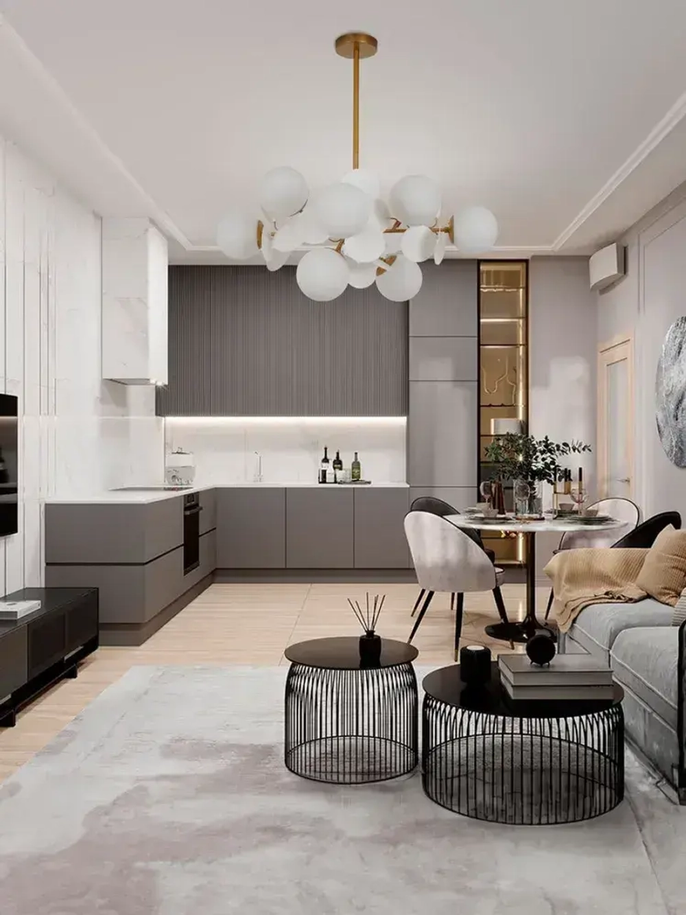 Люстра шарики потолочная Балтийский Светлячок WL-10008