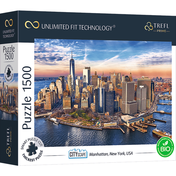Puzzle &quot;1500 UFT&quot; - Cityscape, New York, USA&quot;