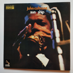 Винтажная виниловая пластинка LP John Coltrane Sun Ship (Japan 1973) (No Obi)