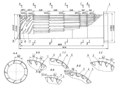 Лопасть ДС-168 41.11.012