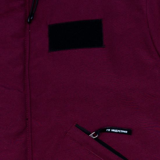 Куртка НПОГП зимняя парка Visual Vandal (бордовый)