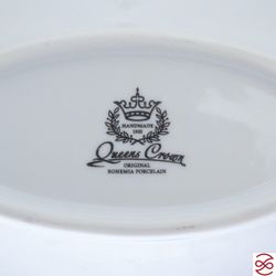 Менажница 3 секции Queen's Crown Aristokrat Охота бежевая 26 см