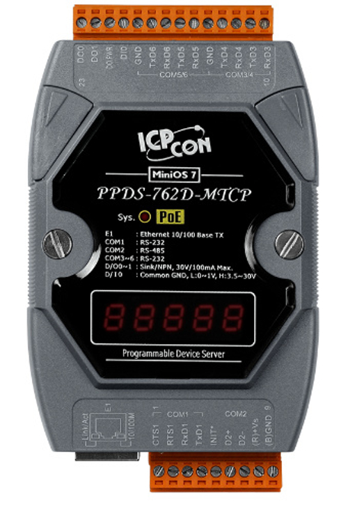 Преобразователь ICP DAS PPDS-762D-MTCP CR