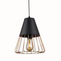 Светильник подвесной (подвес) Rivoli Kasimira 5050-201 1 х E27 60 Вт лофт - кантри