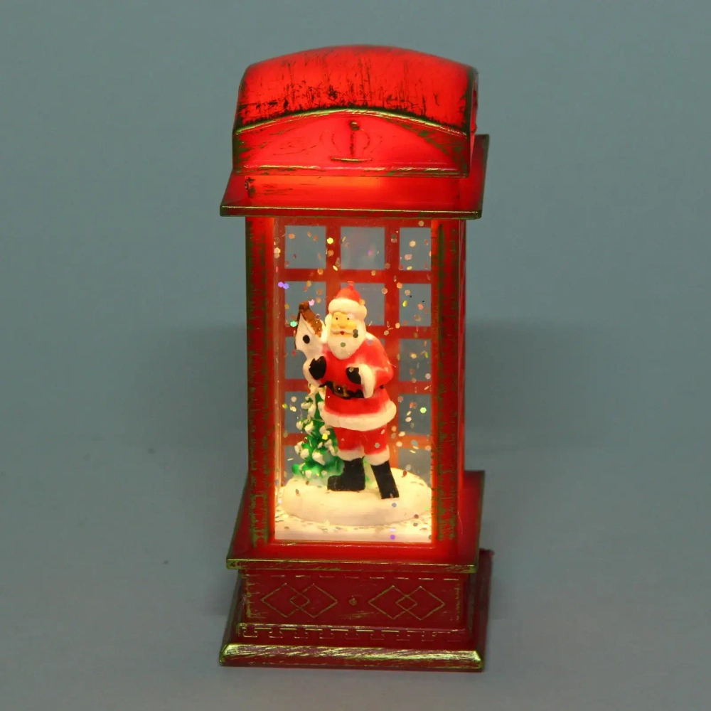 Сувенир с подсветкой «Новогоднее чудо» 5,2*11,5 см, Красный