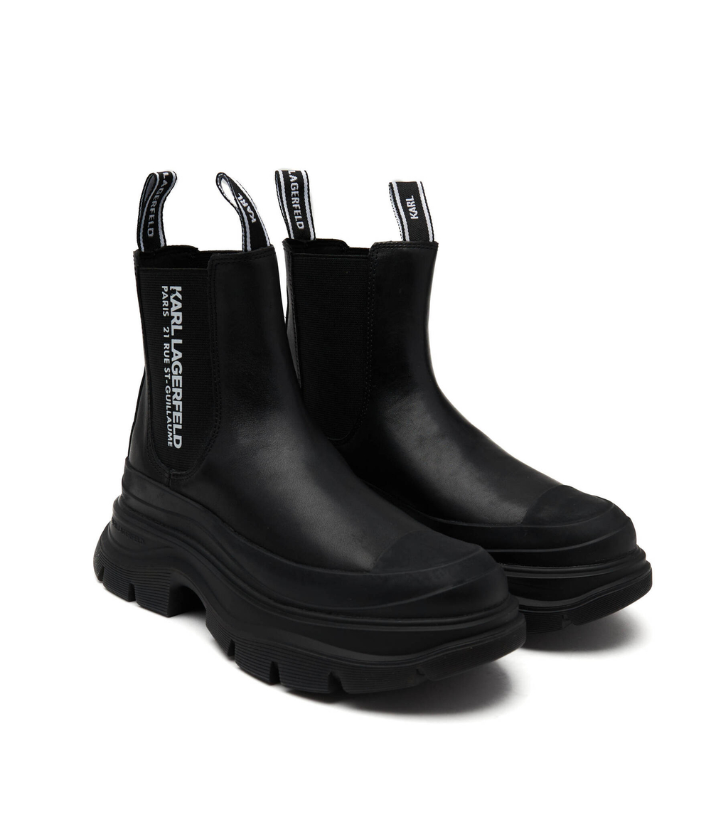 Кожаные челси luna Karl Lagerfeld - черный(KL42944)