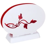 Салфетница Viola (красный полупрозрачный)