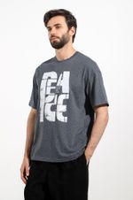 Фуфайка (футболка) мужская Герой-5 Виотекс АНТРАЦИТ МЕЛАНЖ