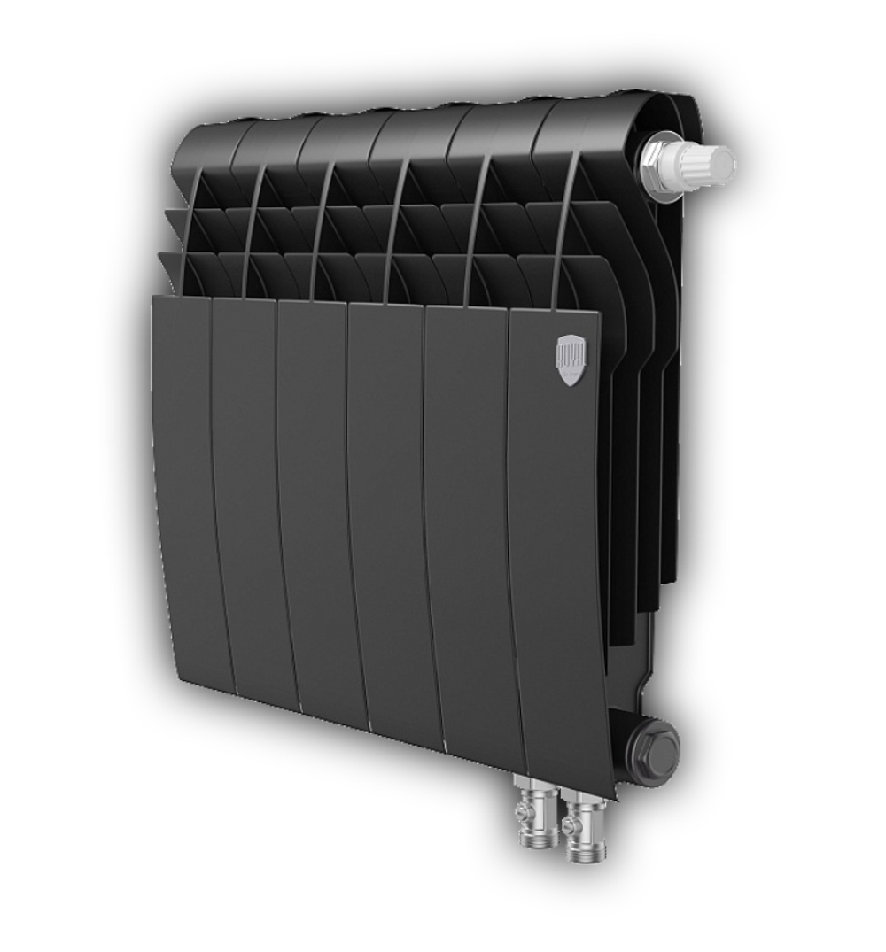 Радиатор Royal Thermo Biliner 350 VR черный графитовый