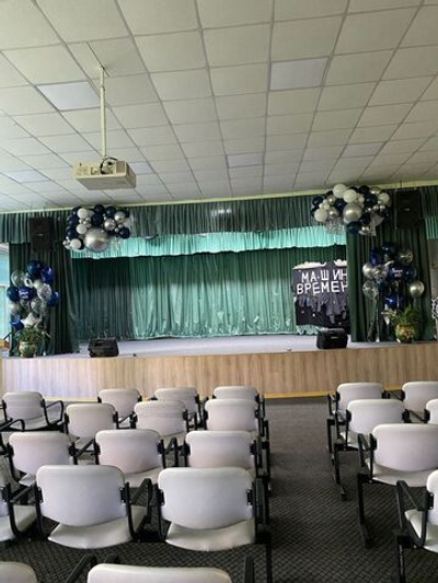 Оформление актового зала на выпускной 4