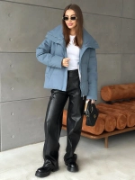 Куртка осенняя короткая без капюшона