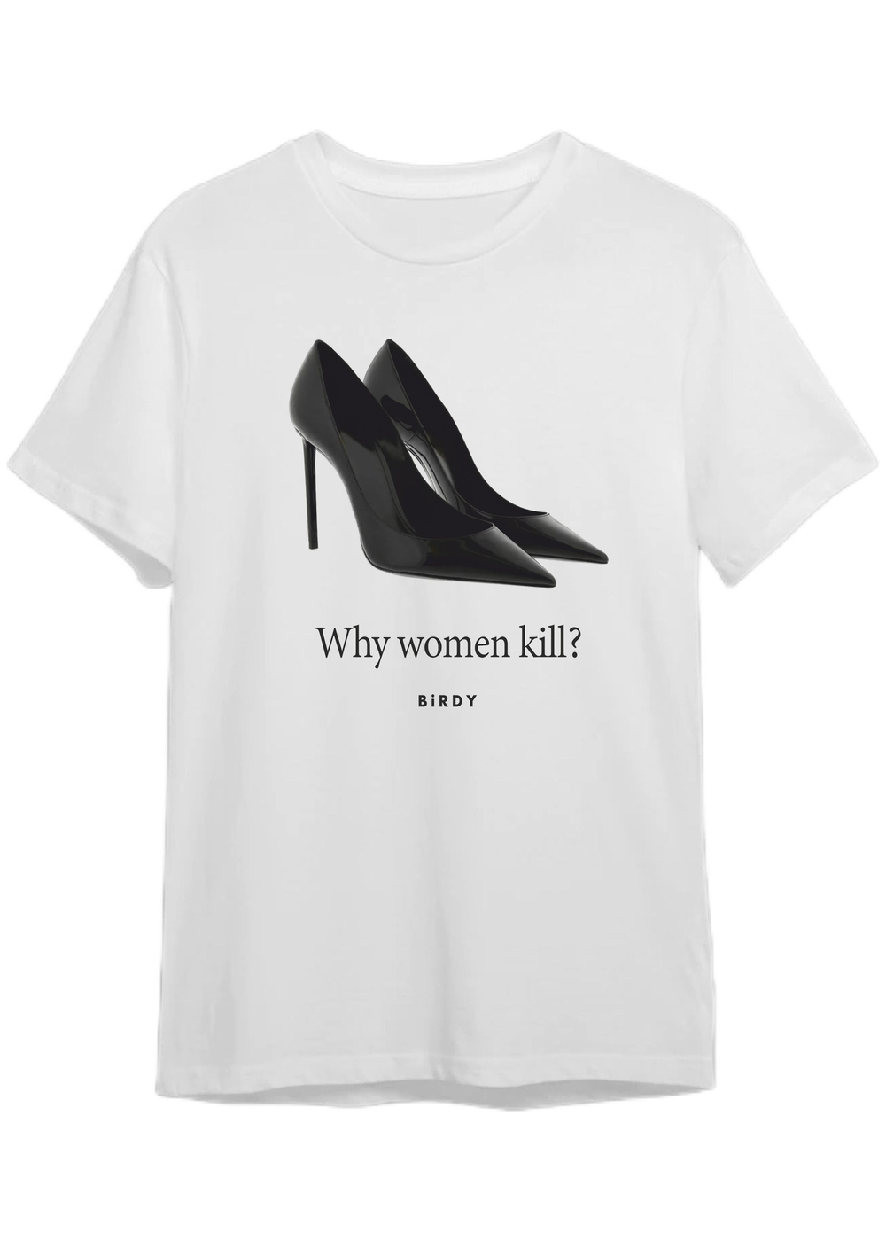 Футболка WHY WOMAN KILL | Молочный