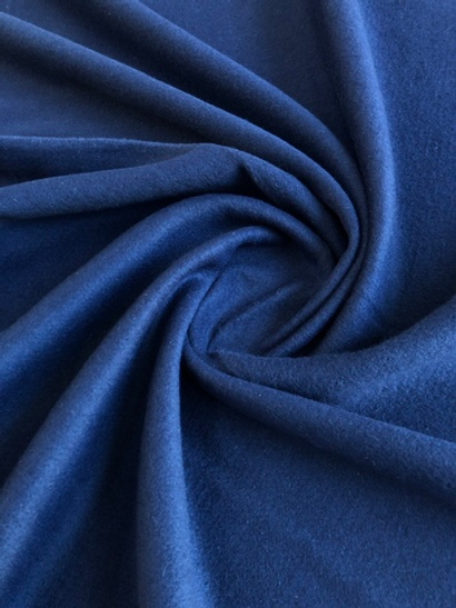 Пальтовая однот, синий темный, шерсть