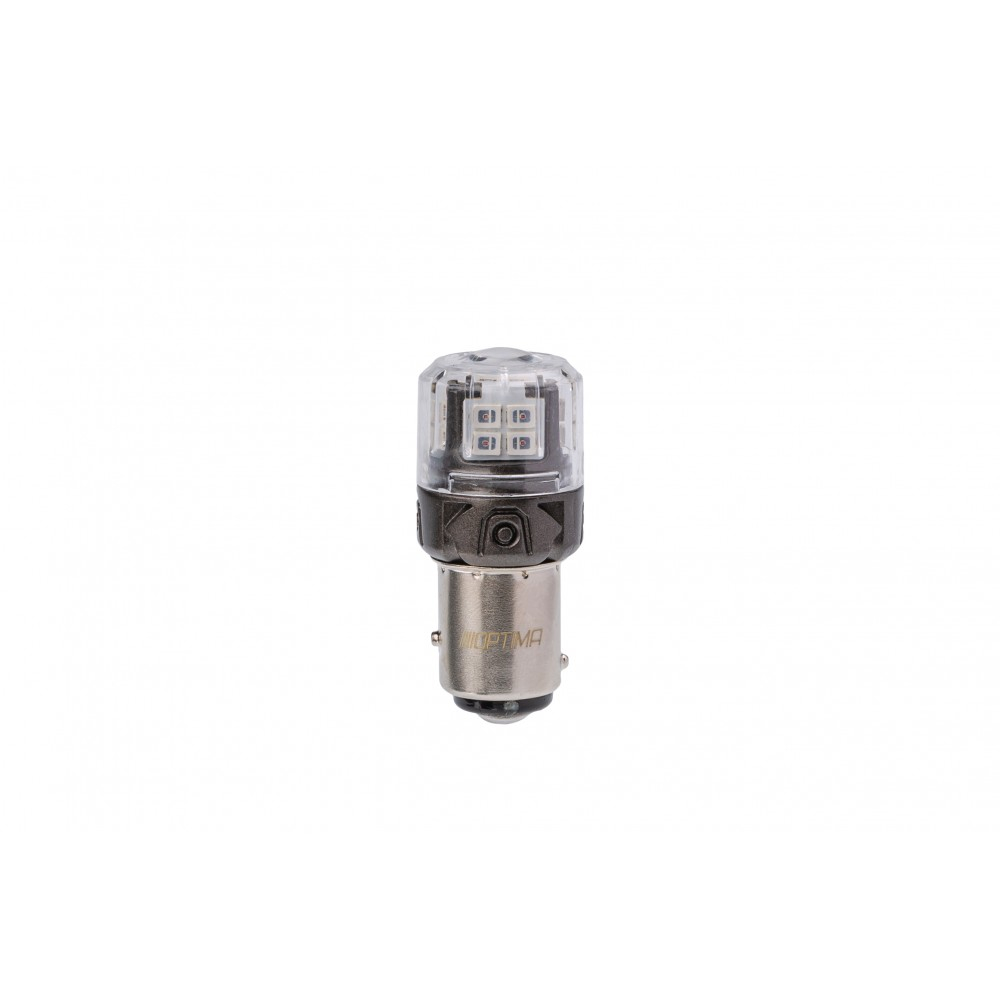 Optima Premium (P21/5W) 1157 LED Оникс RED 200Lm 12V (2шт.)