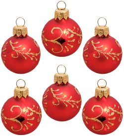 Элита НФШ-1149/8 Набор ел.украшений 6шт «Шары» 40 мм