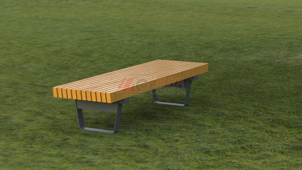 Лавка Rail Roаd 02 продольная