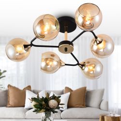 Люстра Rivoli Alison 3138-306 6 х Е27 60 Вт модерн | Rivoli