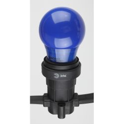 Лампочка светодиодная ЭРА STD ERABL50-E27 E27 / Е27 3Вт груша синий для белт-лайт | Лампы светодиодные Белт-Лайт
