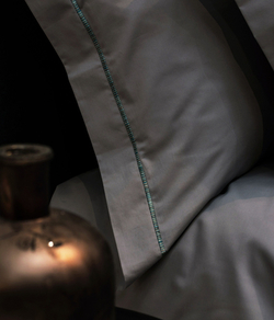 Постельное белье 2 спальное евро Decoflux Black Sand