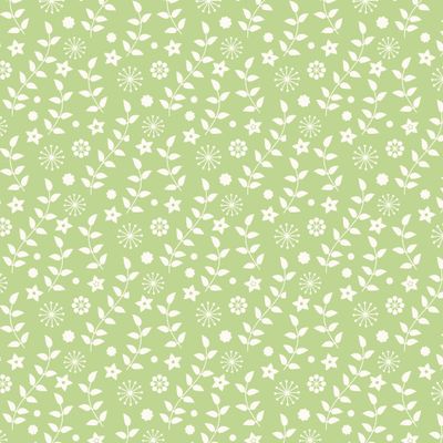 Трава и цветы, растительный орнамент