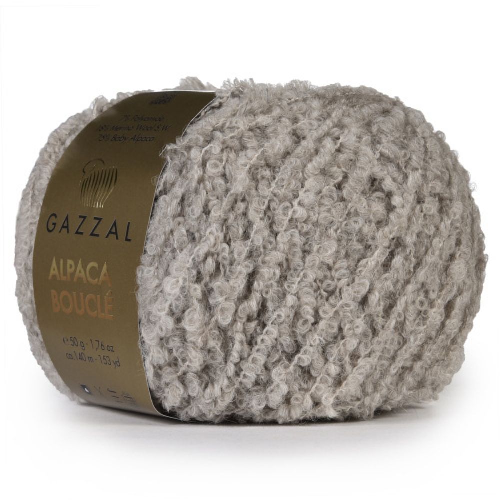 Пряжа Gazzal Alpaca Boucle (122)