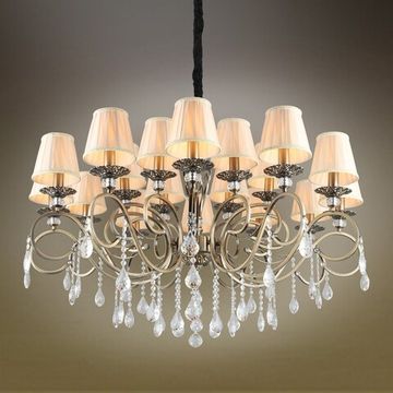 Люстра подвесная 18*Е14 OML-79113-18 бронза Belluno Omnilux