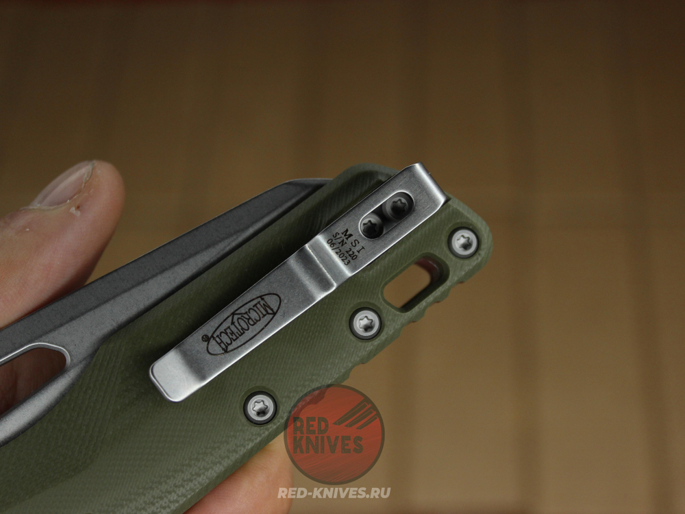 Нож MICROTECH STANDARD ISSUE MSI RAM-LOK (зеленый) RK-422