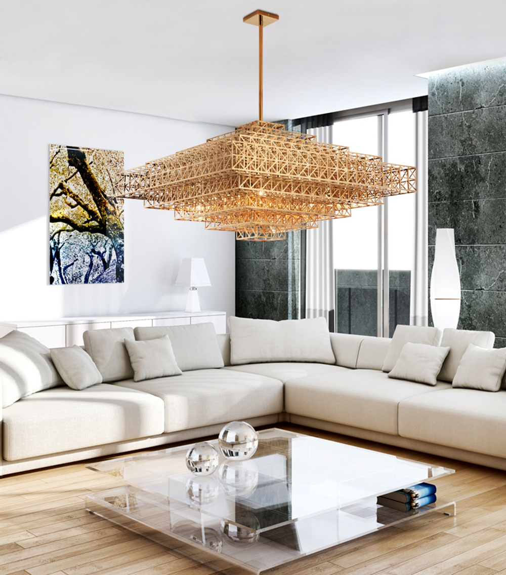 Ceiling design lamp  Gridlock by Roll & Hill D76