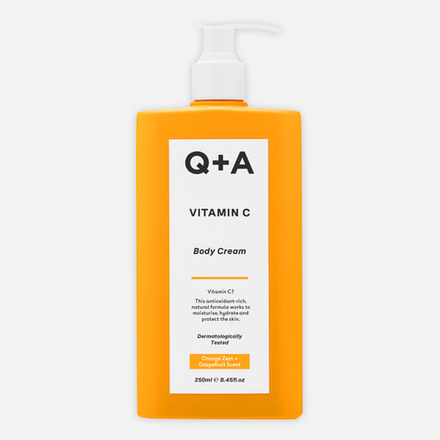 Q+A VITAMIN C Крем для тела, 250 мл