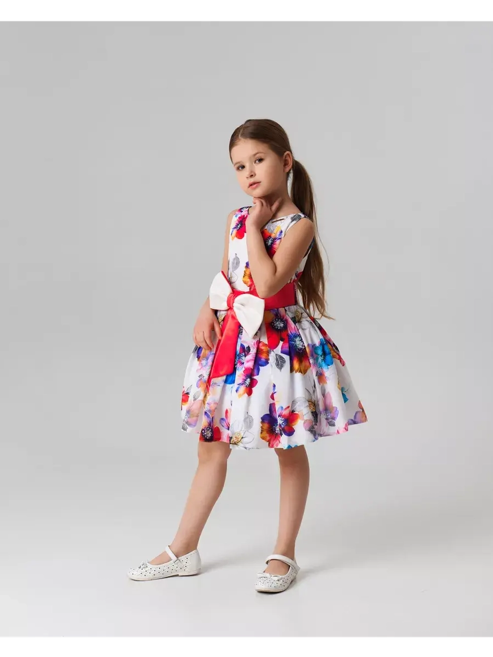 Платье для девочки на выпускной утренник нарядное