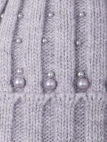 Шапка для девочки зимняя вязаная и шарф