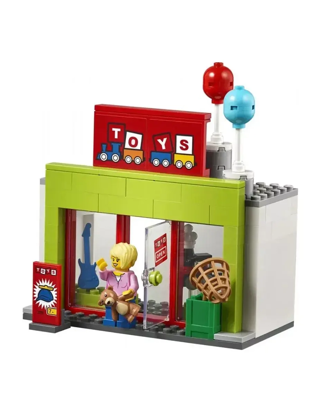 Конструктор Открытие магазина по продаже пончиков 848 дет