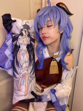 Мини дакимакура Альбедо (Владыка) из Владыка арт. M0128, 60х20 см