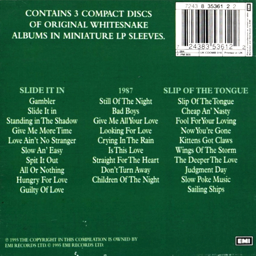 Whitesnake / The Originals (3CD)