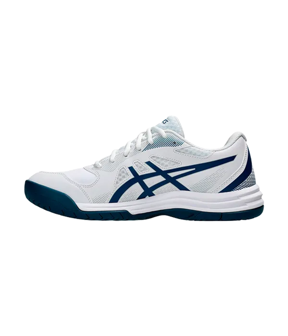 Asics Court Slide 3 Белый-Синие кроссовки Mako