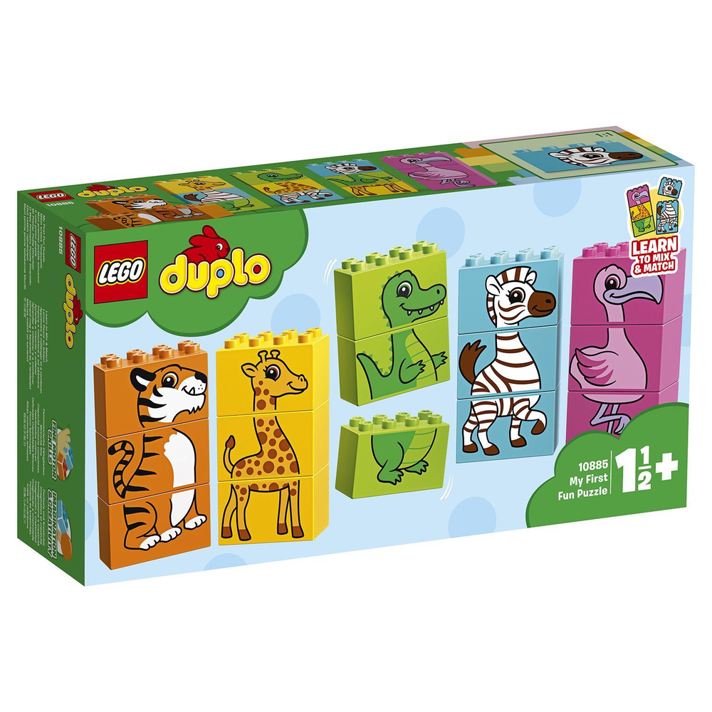 LEGO Duplo: Мой первый паззл 10885 — My First Fun Puzzle — Лего Дупло