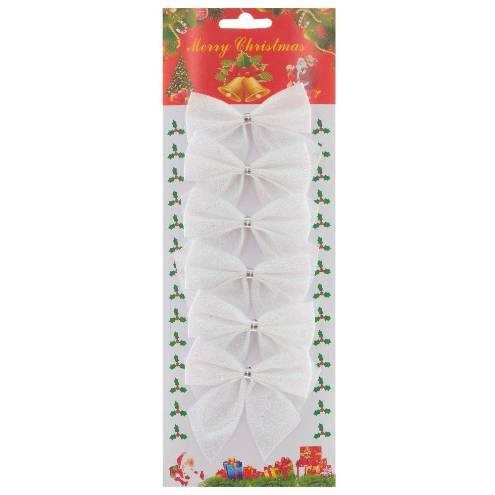 GAEM Набор из 6шт Изделие декоративное "Бант", L12 W2 H29 см, 5в.