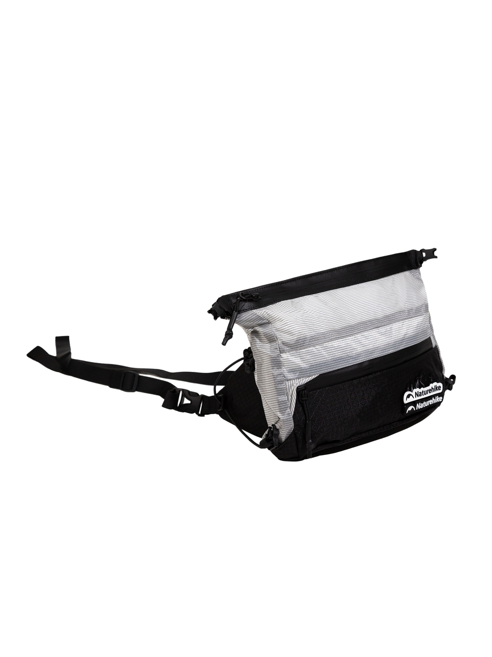 Сумка кросс-боди Naturehike hydrogen, 5л, белая/черная (CNK2300BB013)