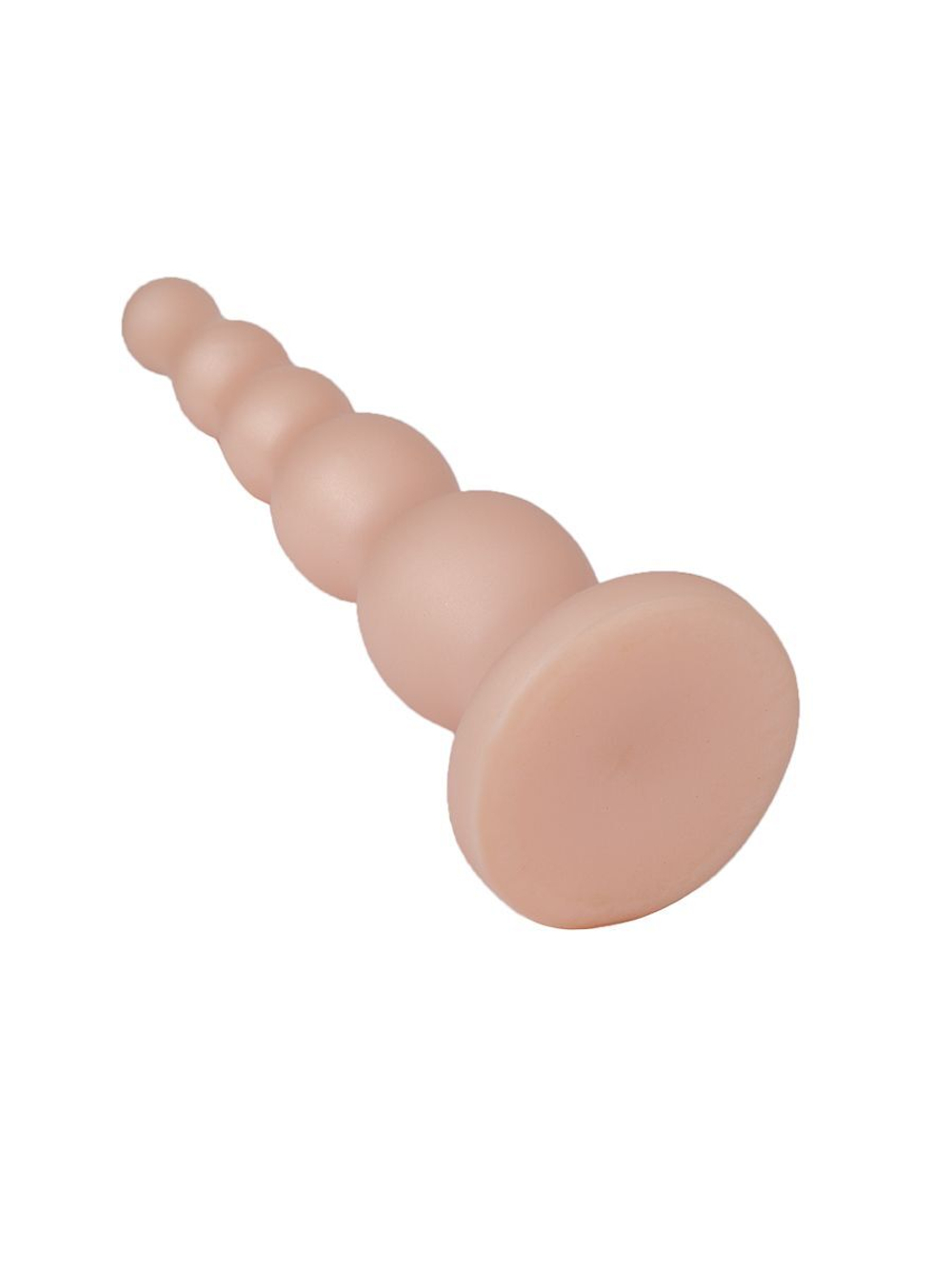 Телесная анальная ёлочка - 17,5 см. (Цвет: телесный)