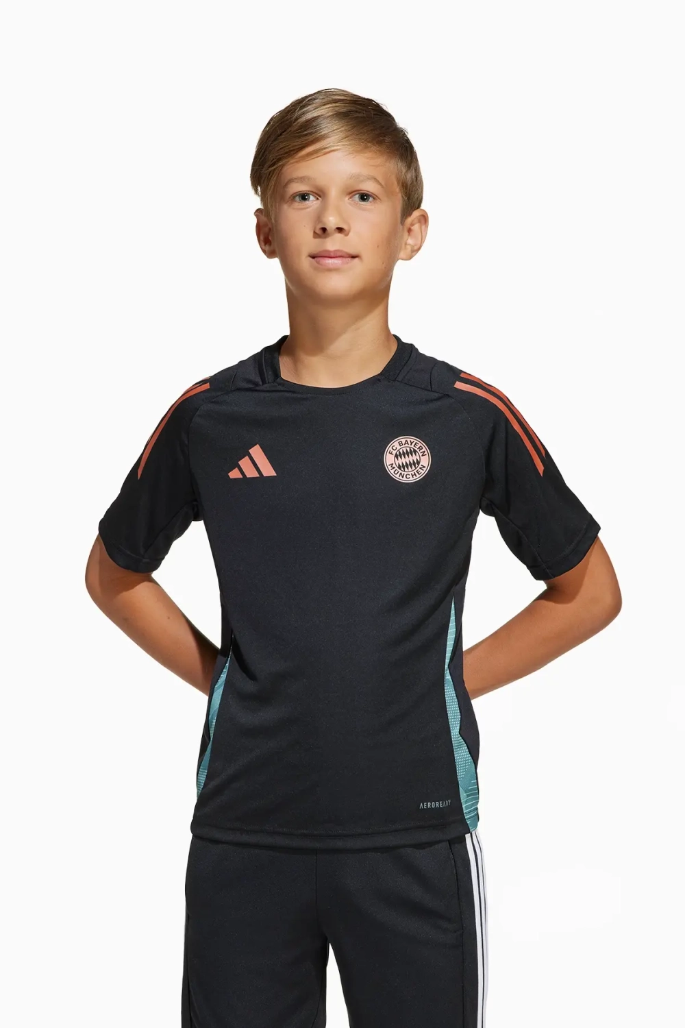 Футболка adidas FC Bayern 24/25 Training Junior - черный