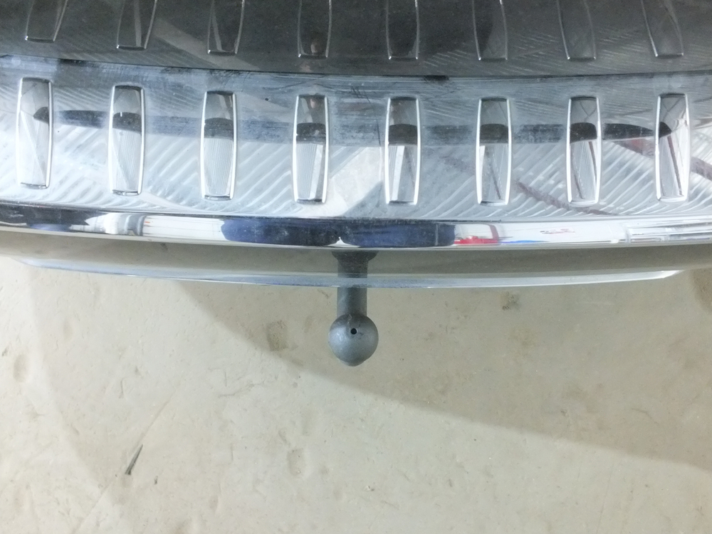 Фаркоп для Mercedes M, GL, GLS, GLE 2005-2019 Тип шара: A. Нагрузки: 3500/140 кг, MB 07