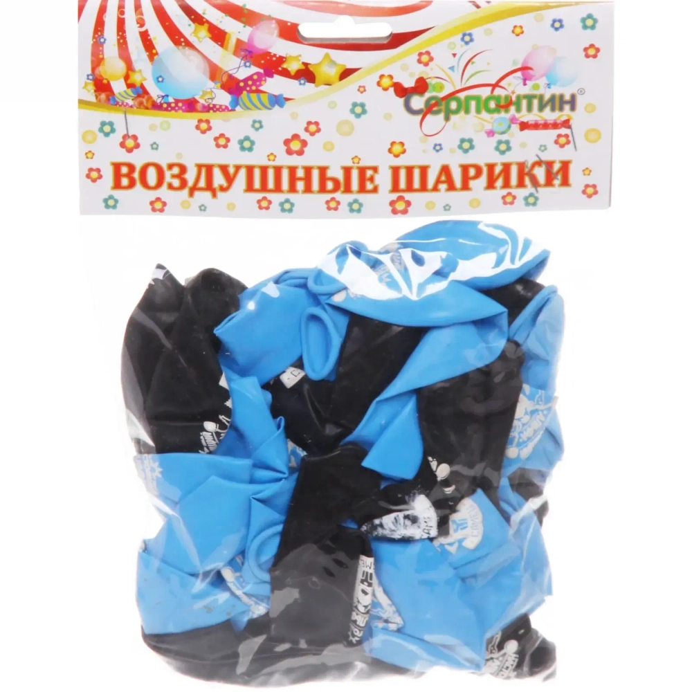 Воздушные шары 50 шт, 10»/25см «Альфа Самец», (микс)